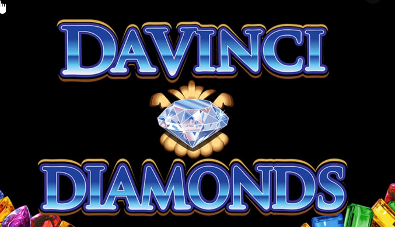 Da Vinci Diamonds Slots - Non GamStop Casino Da Vinci Diamonds slot game interface and reels