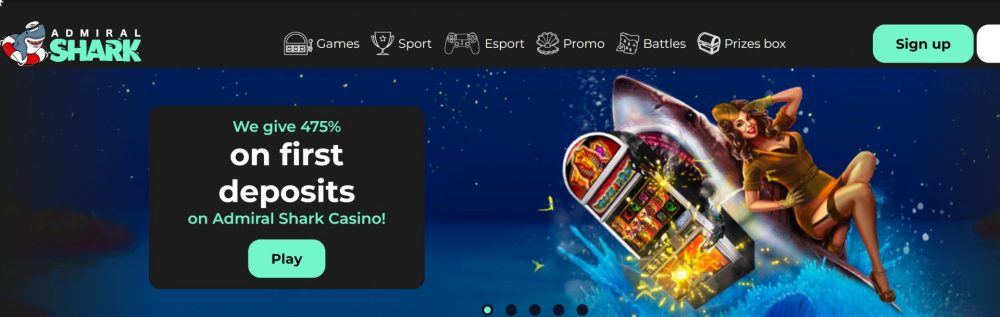 Admiral Shark Casino Review