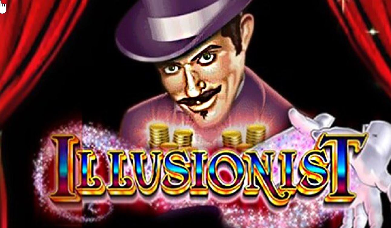 Illusionist Slot Game Main Screen with Magical Symbols