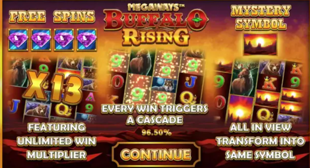 Buffalo Rising Megaways Not On Gamstop