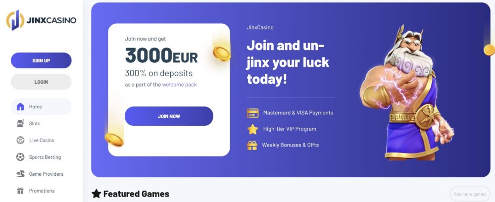 Jinx Casino Review