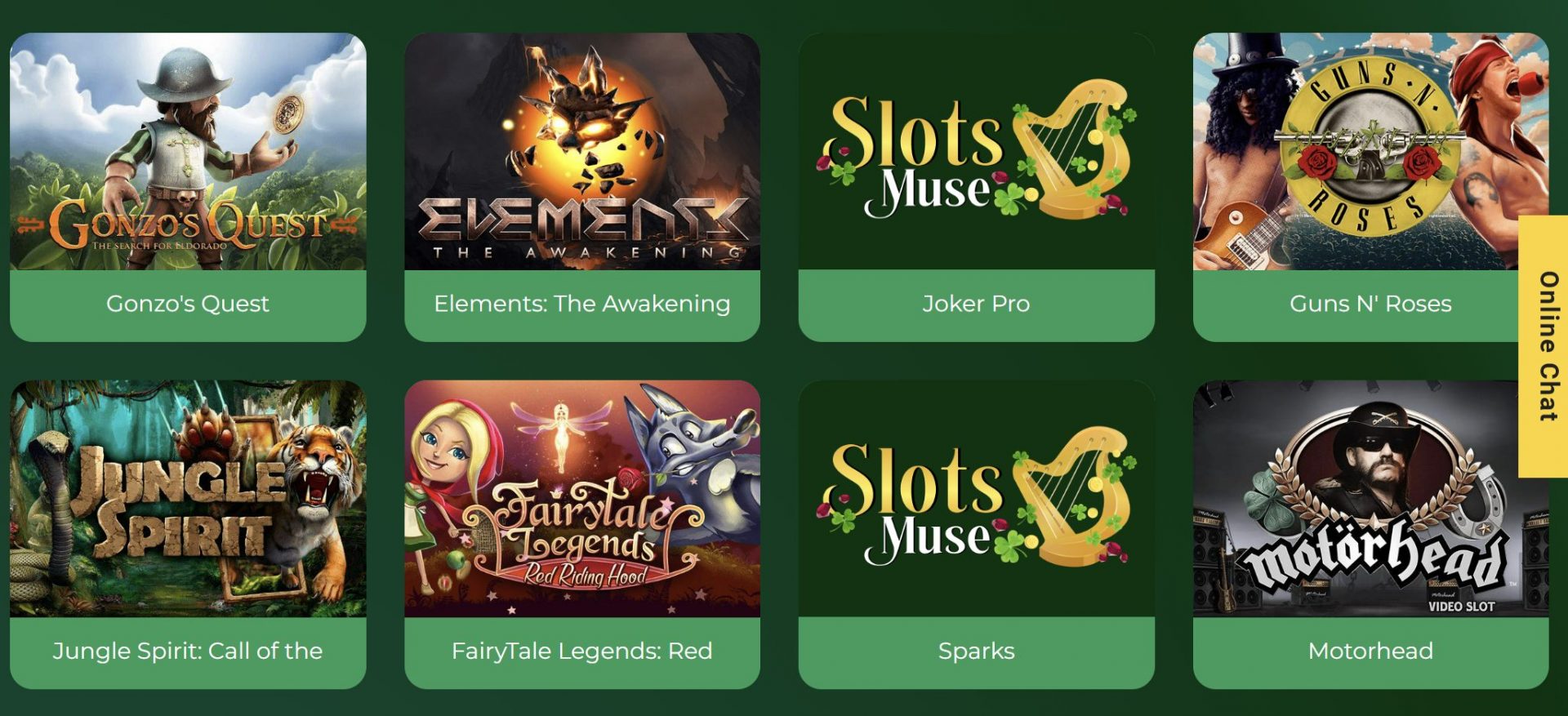 Slots Muse Casino Sister Sites - Non GamStop Casino Screenshot of Fortune Clock Casino homepage showing welcome bonuses and game selection