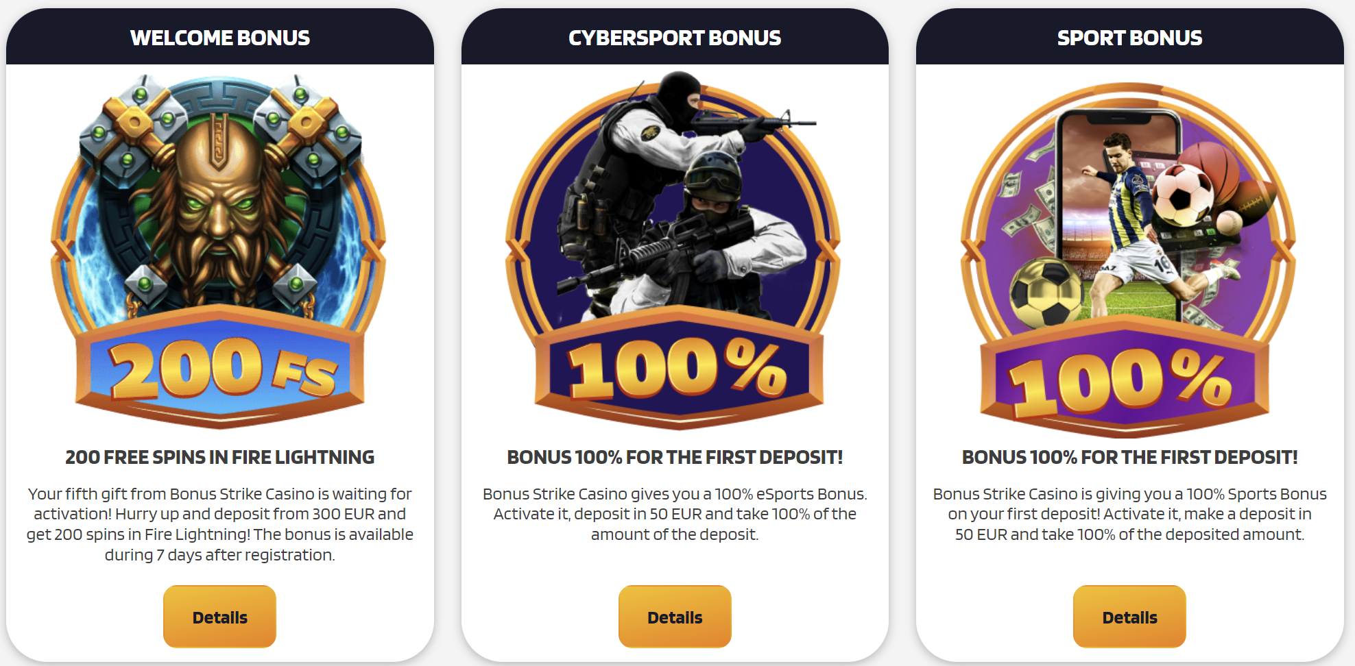 Bonus Strike Casino Review