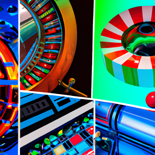 Slot Machines Non Uk - Non GamStop Casino A person using a smartphone to play an online slot game with cryptocurrency icons floating around