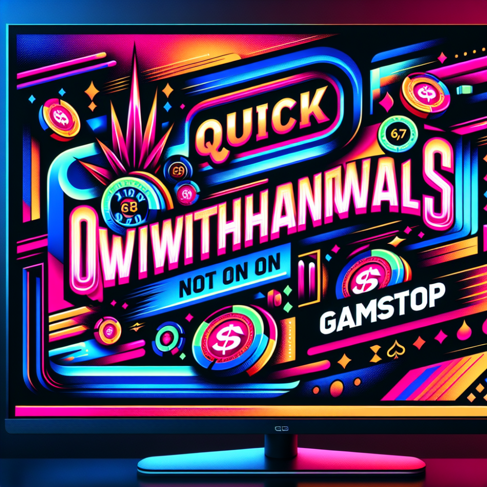 Quick Casino Withdrawals Not on Gamstop