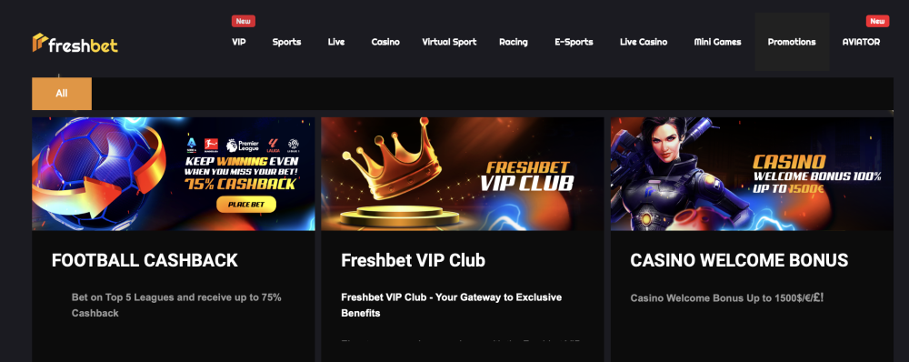 Freshbet Casino Review