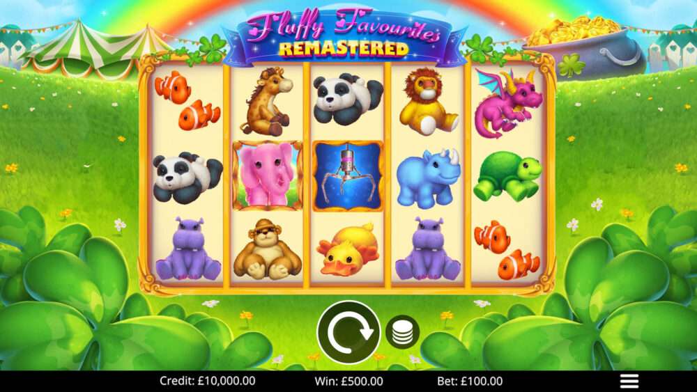 play fluffy favourites not on gamstop