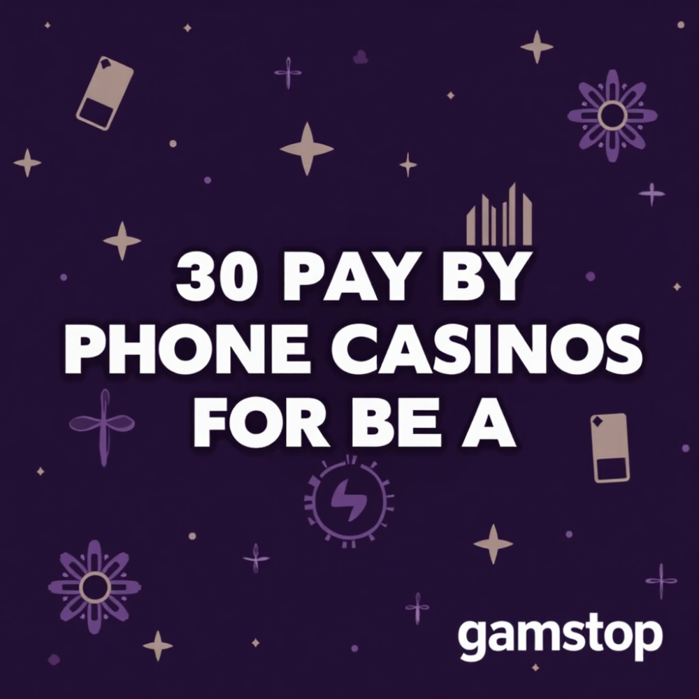 Pay by Phone Casinos Not on Gamstop