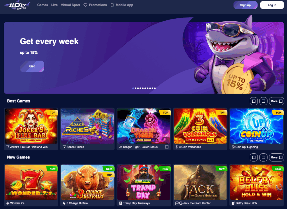 slots eater casino sister sites